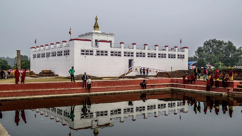 lumbini; spiritual tourist spots of nepal; lord buddha