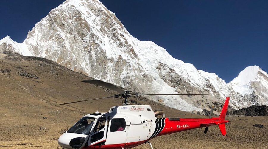  luxury everest base camp trek helicopter return 