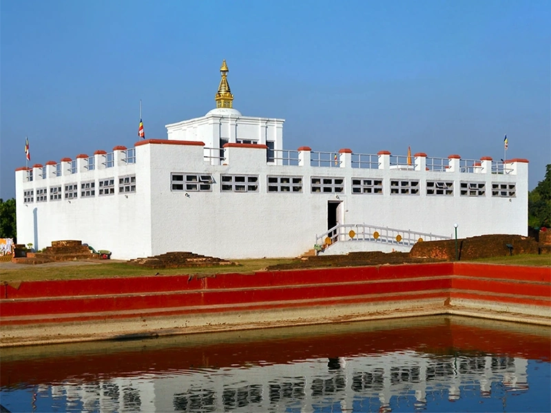 famous lumbini world heritage site