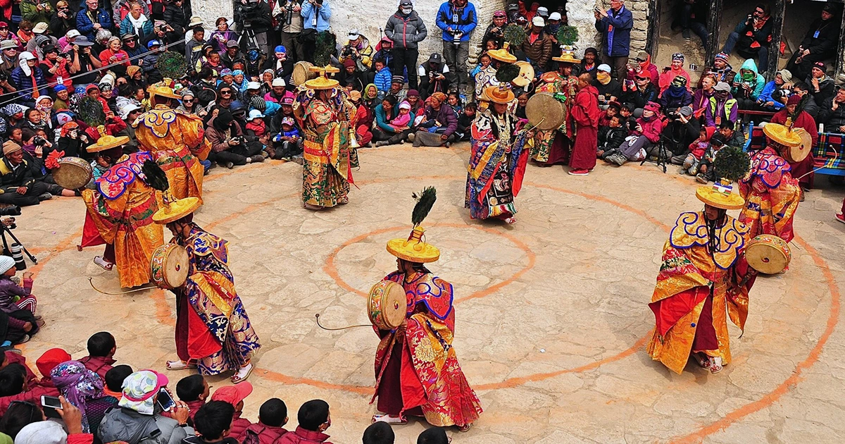 Glimpse of Tiji Festival in Upper Mustang