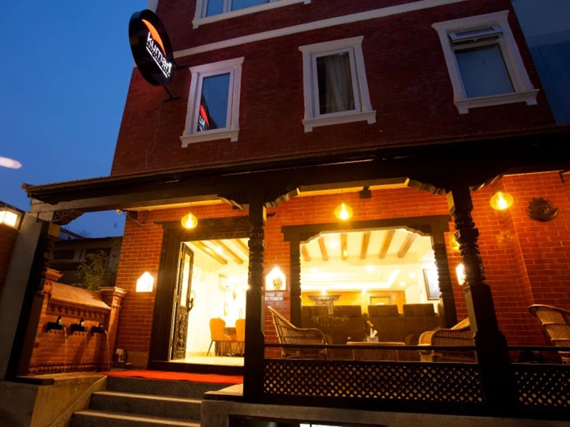 Clean, budget-friendly room at Kumari Boutique Hotel Kathmandu