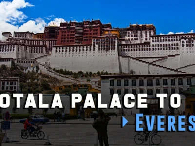 Majestic Potala Palace in Lhasa