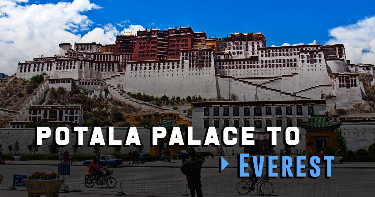Majestic Potala Palace in Lhasa